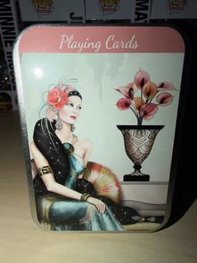 Playing Cards in Tin